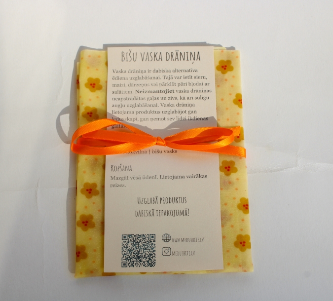 Bišu vaska drāniņa