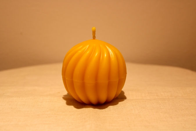 Bišu vaska svece Rievotā bumba