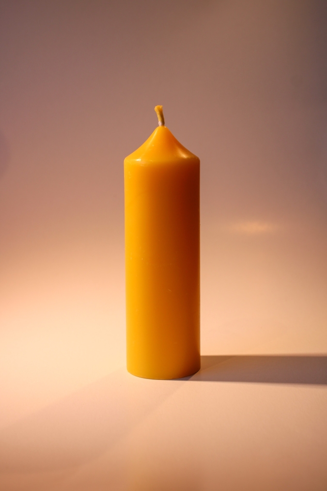 Bišu vaska svece Lielais cilindrs.