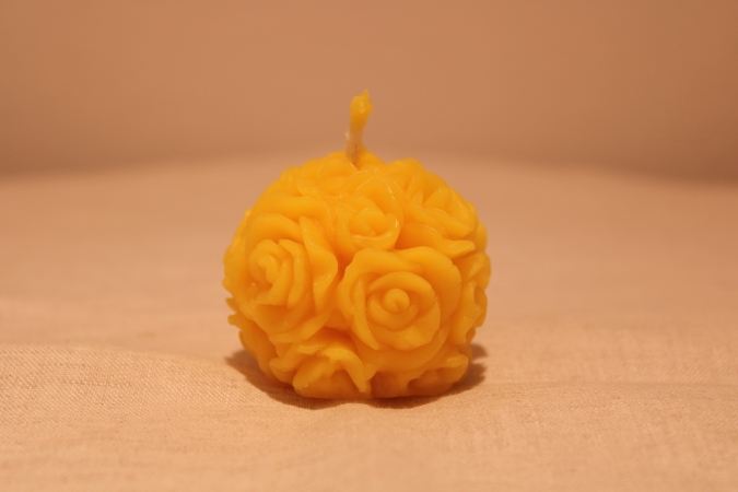 Bišu vaska svece Rozīte.